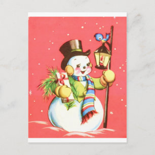 Snowman Postcard