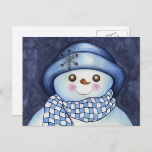 Snowman Postcard