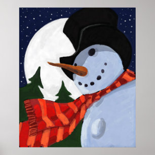 SNOWMAN POSTER
