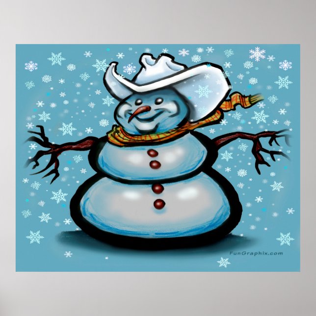 Snowman Poster (Front)
