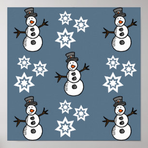 Snowman Poster