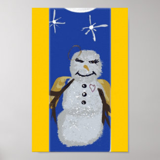 SNOWMAN POSTER