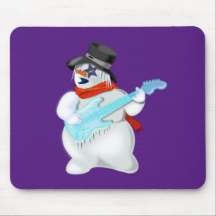 Snowman Rock Mouse Mat