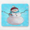 SNOWMAN, SCARF & STOCKING CAP by SHARON SHARPE
