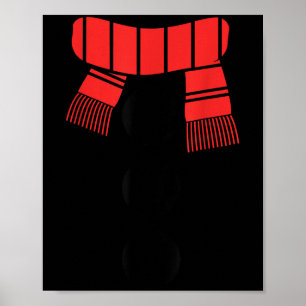 Snowman Shirt Adult Kids Men Women White Snowman C Poster