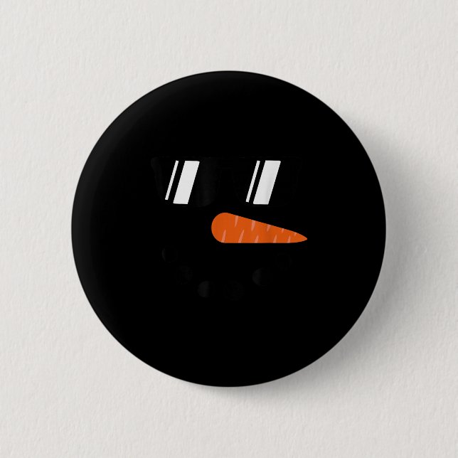 Snowman Shirts For Boys Kids Toddlers Women Christ 6 Cm Round Badge (Front)