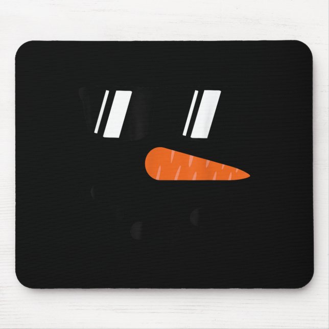 Snowman Shirts For Boys Kids Toddlers Women Christ Mouse Mat (Front)