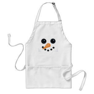 Snowman Smile Apron