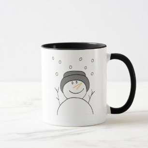 Snowman Smiling Mug
