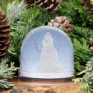 Snowman Snow Globe Personalized Winter Snowglobes