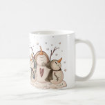 Snowman Snowflake Winter Country Primitive Coffee Mug<br><div class="desc">Snowman Snowflake Winter Country Primitive Christmas Coffee Mug</div>