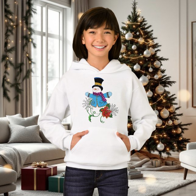 Snowman Snowflakes Poinsettia  (Creator Uploaded)