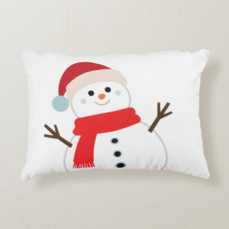 SNOWMAN sock for warm decor Christmas Decorative Cushion