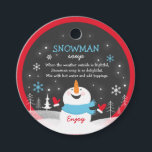 Snowman Soup Christmas Hot Chocolate Gift Favour Tags<br><div class="desc">Snowman Soup Christmas Hot Chocolate Gift Favour Tags</div>