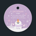 Snowman Soup Christmas Hot Chocolate Gift Favour Tags<br><div class="desc">Snowman Soup Christmas Hot Chocolate Gift Favour Tags</div>