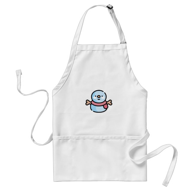snowman standard apron (Front)