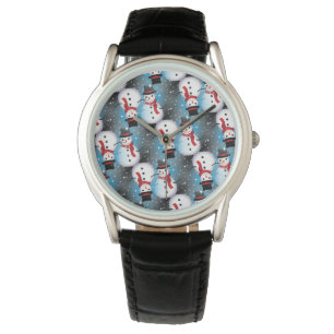 Snowman/Starry Blue Watch