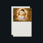 Snowman Stationery<br><div class="desc">Snowman</div>