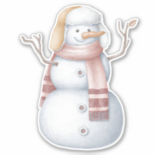 Snowman  sticker