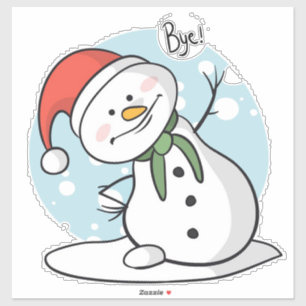 Snowman  Sticker