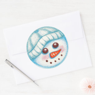 Snowman Sticker