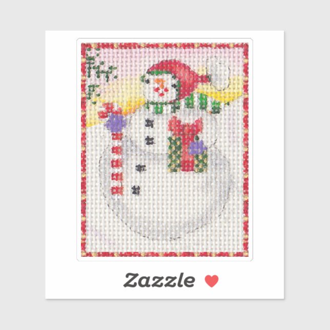 Snowman Sticker (Sheet)