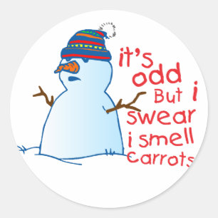 Snowman Stickers