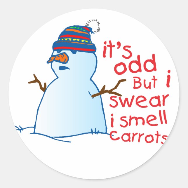 Snowman Stickers (Front)