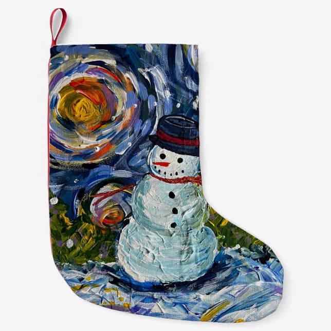 Snowman Stocking (Front)