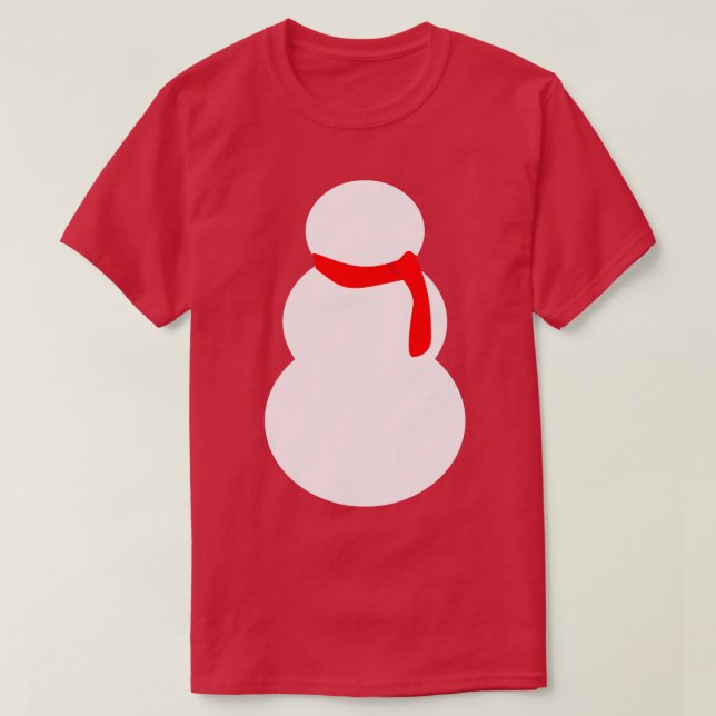 Snowman T-Shirt (Design Front)