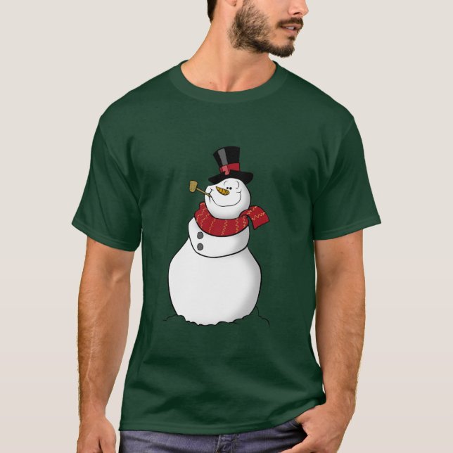 Snowman T-Shirt Style B (Front)