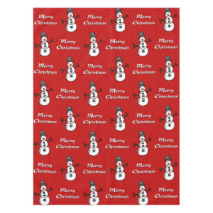 Snowman Tablecloth
