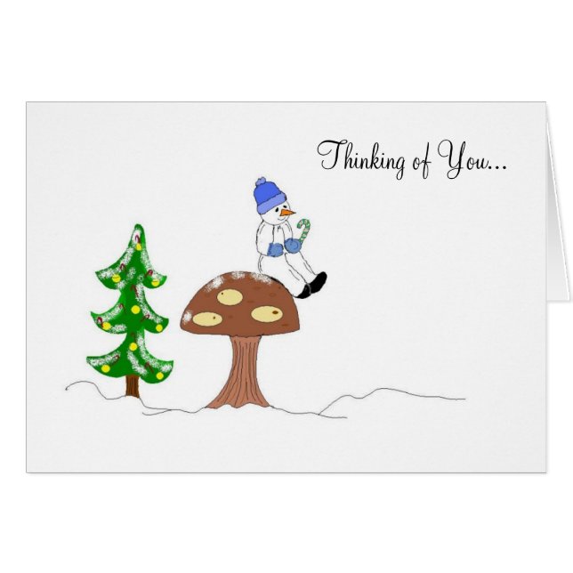 Snowman - Thinking of You... (Front Horizontal)