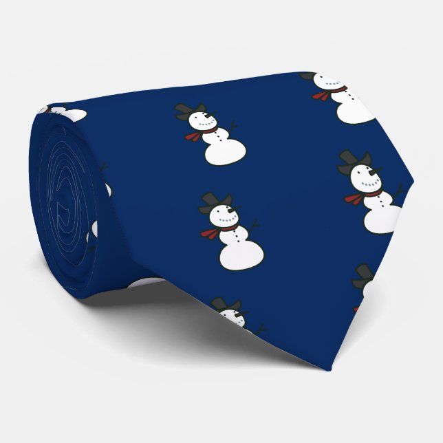 snowman tie (Rolled)