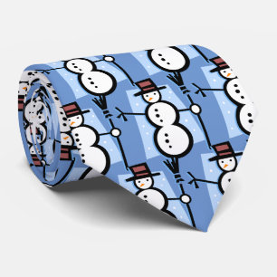 Snowman Tie