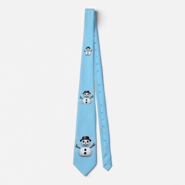 Snowman  tie (Front)