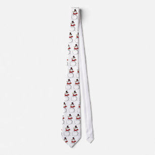 Snowman Tie