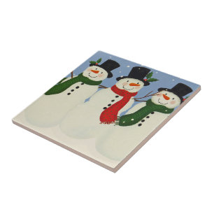 Snowman Tile