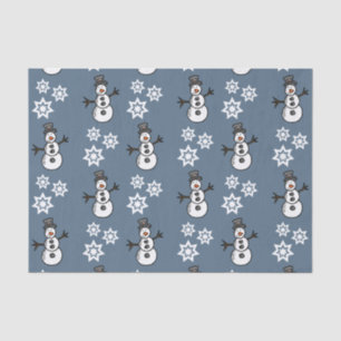 Snowman Tissue Paper