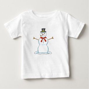 Snowman Toddler Sweatshirt Baby T-Shirt