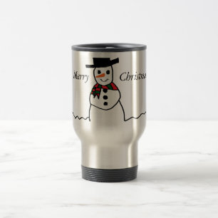 Snowman Travel Mug