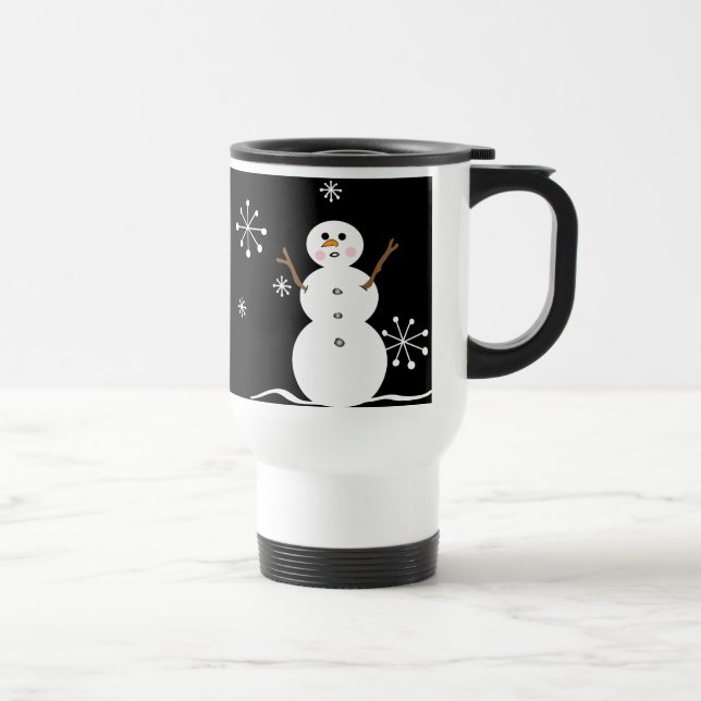 Snowman Travel Mug (Right)
