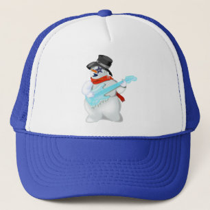 Snowman Trucker Hat