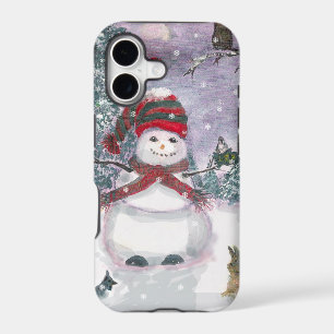 Snowman Watercolor art