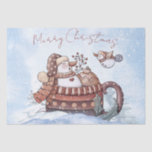Snowman Watercolor Winter Christmas Tissue Paper<br><div class="desc">Snowman Watercolor Winter Christmas</div>