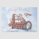 Snowman Watercolor Winter Christmas Tissue Paper<br><div class="desc">Snowman Watercolor Winter Christmas</div>
