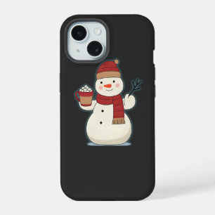 Snowman Winter Cosy Vibes iPhone 15 Case