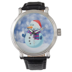 Snowman Winter Merry Christmas Snow Watch