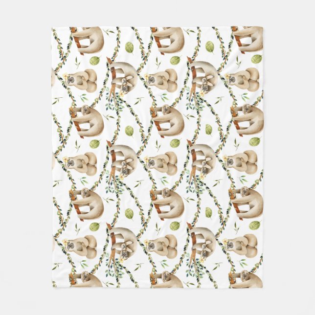 Snowman Winter Wonderland Blanket (Front)