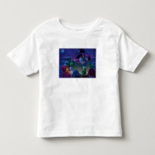 Snowman Wintertime Reading Art Toddler T-Shirt